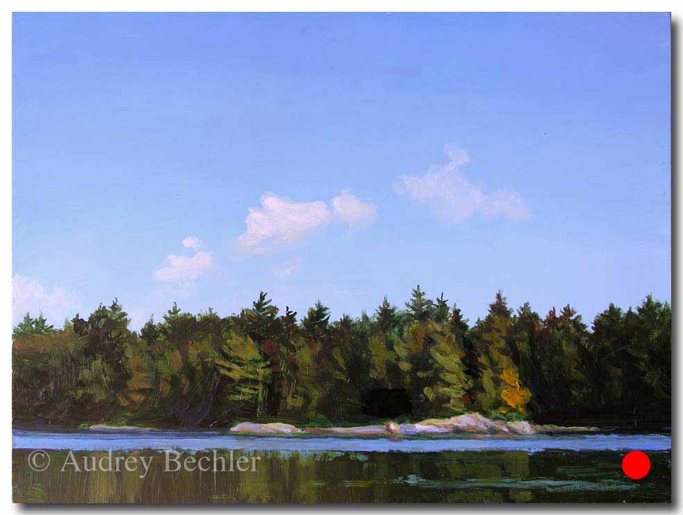 A Clear Day    , Acrylic, Audrey Bechler Eugene, ME