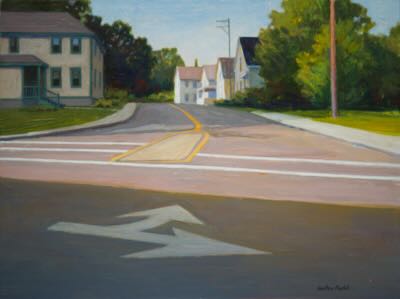 #502 Cross Walk by Audrey Bechler Eugene, OR