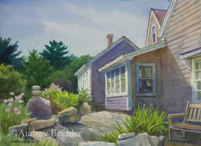 #640 'Rock Garden' by Audrey Bechler Eugene, OR