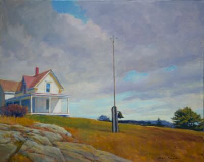 #557 'Bell on the Flag Pole' by Audrey Bechler Eugene, OR