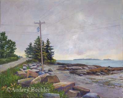 #547 'Shore Road' by Audrey Bechler Eugene, OR