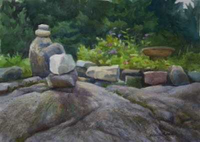 #664 'Rock Garden' by Audrey Bechler Eugene, OR