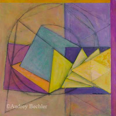 #593 'Sacred Geometry #1' by Audrey Bechler Eugene, OR