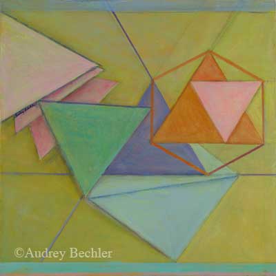 #594 'Sacred Geometry #2' by Audrey Bechler Eugene, OR