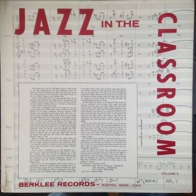 New Warmth Performed by the Berklee Students in 1959
